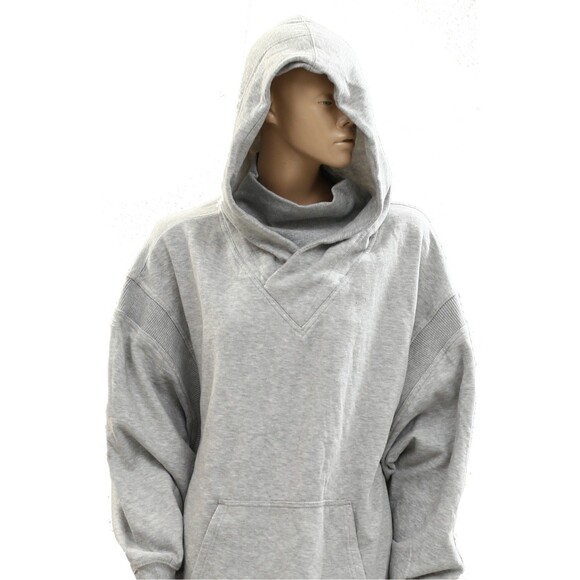 Daily Practice by Anthropologie Hooded Mini Dress Long Sleeve Gray XL NWT 284876 - Picture 5 of 9